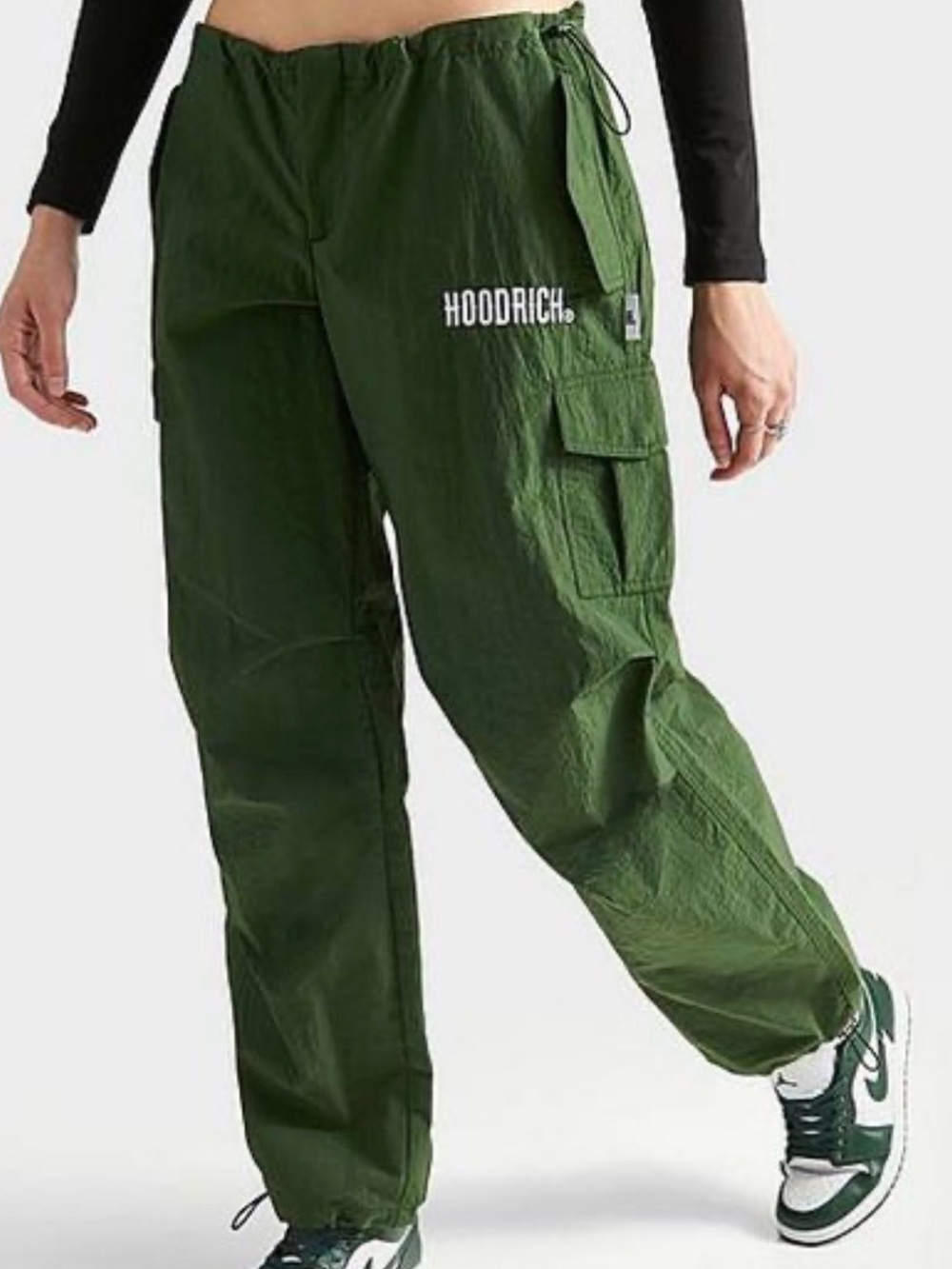 Hoodrich Women's Covert Parachute Cargo Pants Sz XS. NWT